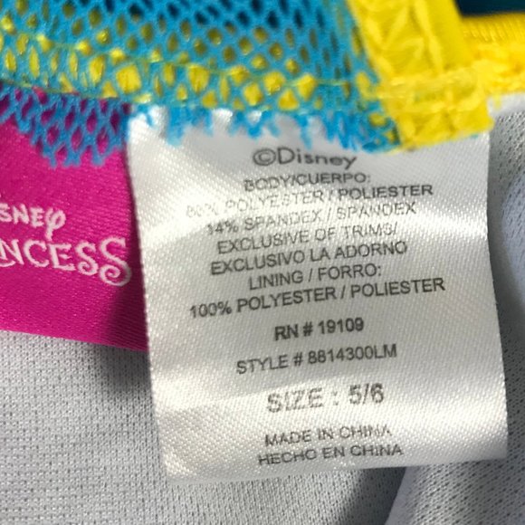 Disney Princess Ariel Swimsuit 5/6 - Picture 8 of 11